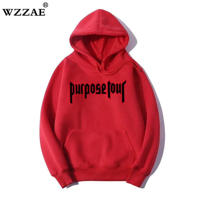 Purpose Tour Hoodies Men Women 1:1 High Quality Stadium Justin Bieber Fashion Hip Hop Purpose Tour Hoodie Purpose Tour Hoodies