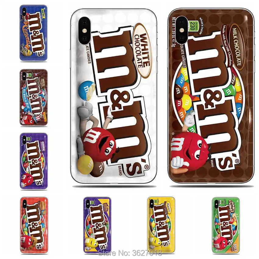 

For Wiko Lenny 5 4 3 Jerry Tommy Harry Sunny 2 3 Plus View 2 Go pro XL cute MMS Chocolate pattern soft TPU Silicone Cases