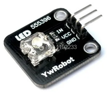 

White Light Piranha LED Light-emitting Module For Arduino Electronic Blocks