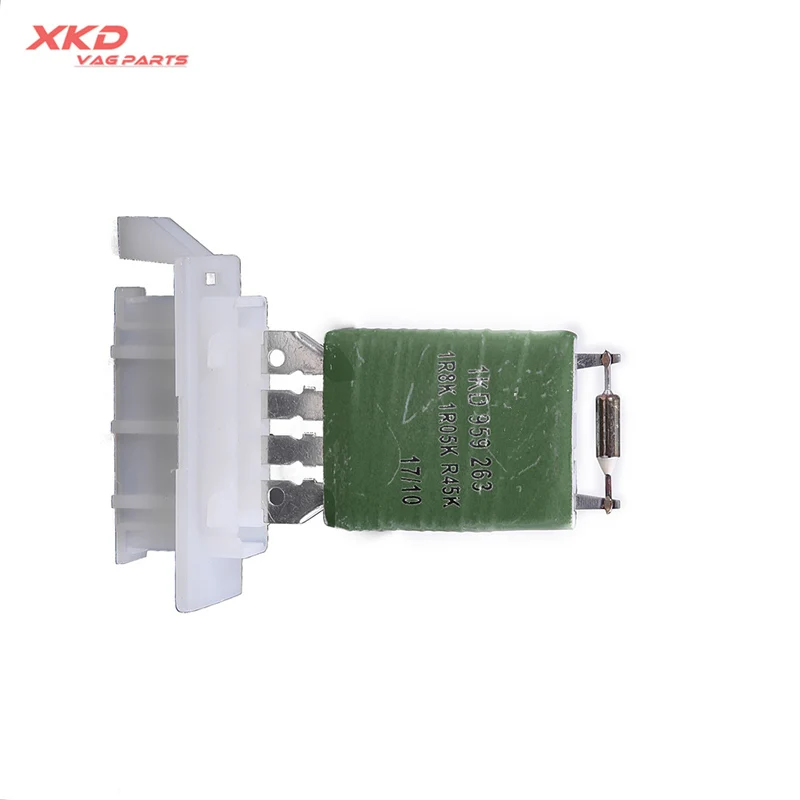 Heater Fan Blower Motor Tandem Resistor Regulator For V-W Je-tta Golf MK5 MK6 1K0 959 263 A 1K0959263A