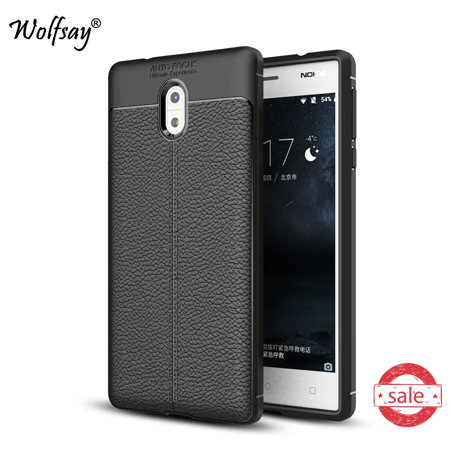 For Phone Case Nokia 3 Cover Ta 1020 Ta 1032 Litchi Pattern Case Soft Tpu Sfor Wolfsay Case Nokia 3 Cover For Nokia3 Fundas Cover For Covers For Nokiacover For Phone Aliexpress