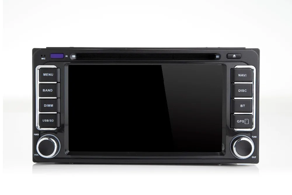 Clearance 2 Din Android 9.0 Car Dvd Player Radio Stereo Gps Navigation For Toyota Hilux Vios Old Camry Rav4 Prado 2003-2008 3