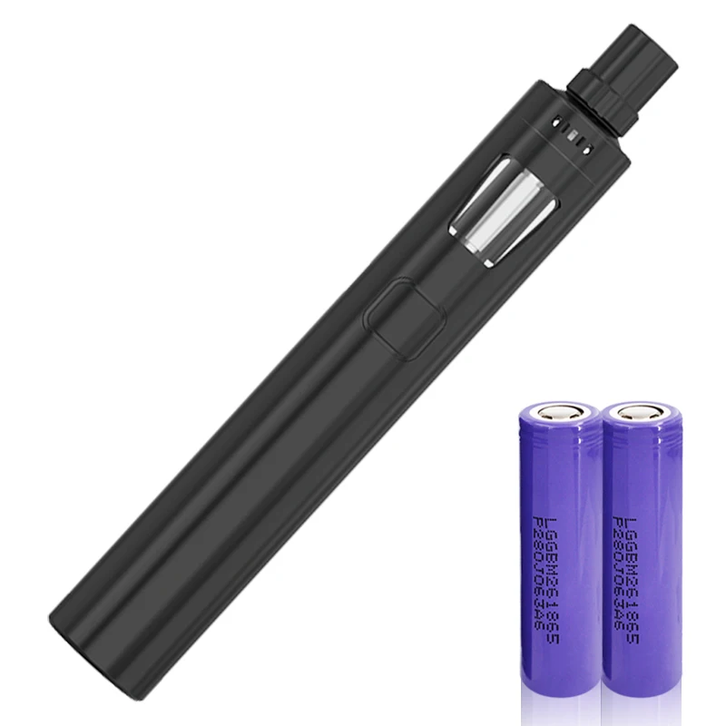 

Joyetech eGo AIO Pro C All-in-One Style Starter Kit with 50W Atomizers 4ml Tank SS316 0.6 ohm MTL Coil Head - Black