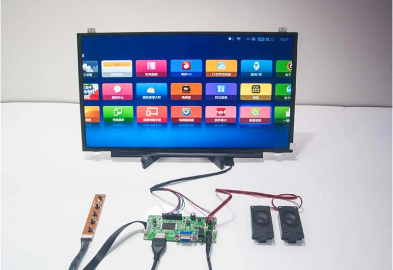 15.6 inch 8 Bit Display Screen 1920x1080 IPS 1080P HDMI LCD Module Car ...