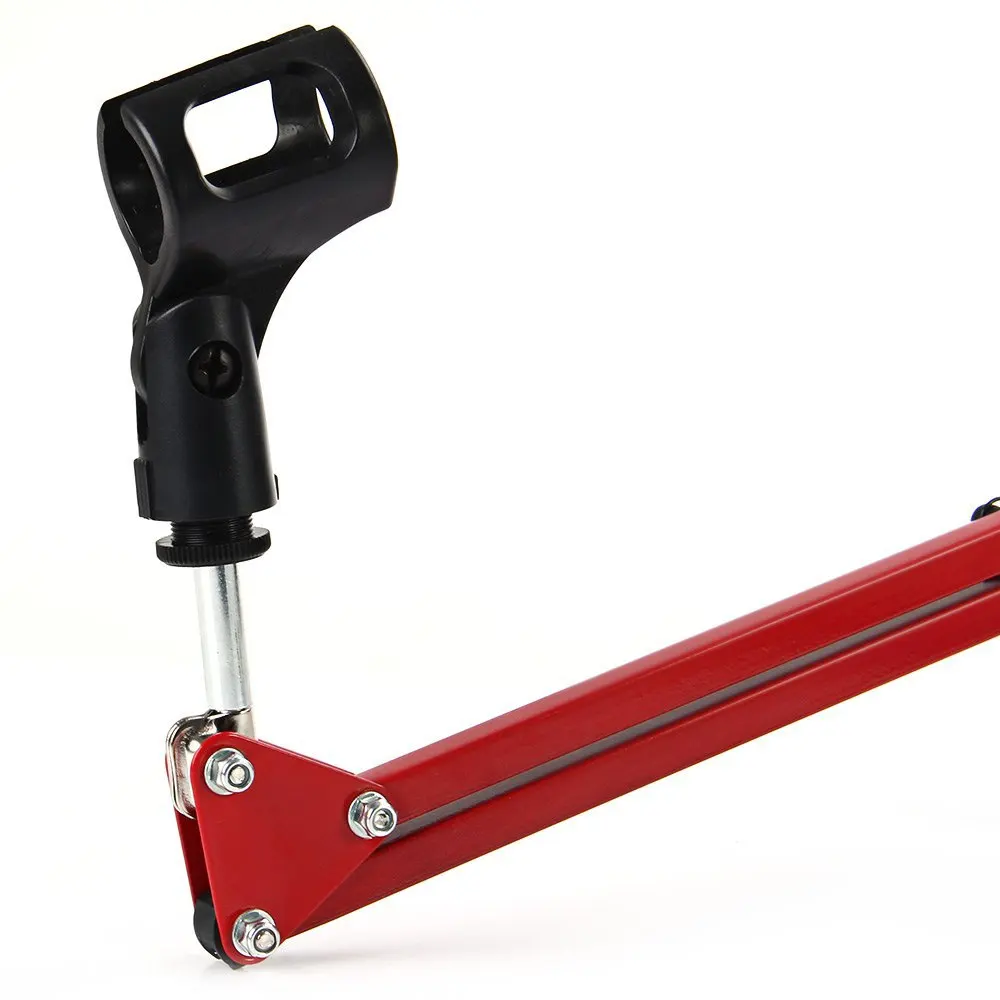 Online Nb 35 Metall Erweiterbar Aufnahme Mikrofon Stehen Stativ Boom Scissor Arm Halter Mit Mikrofon Clip Montage Clamp Für BM 800