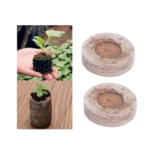 20 шт 3 см торф гранулы семян стартер роста семян поддон блоки грунта под рассаду