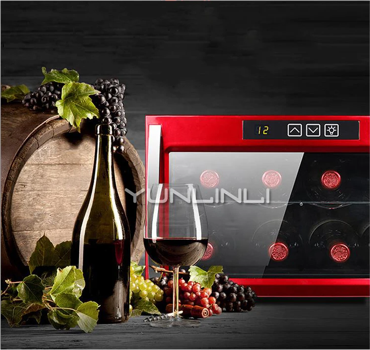 Wine Display Mini Refrigerator 23L Red Wine Storage Case Household Constant Temperature Refrigerated Wine Cabinet