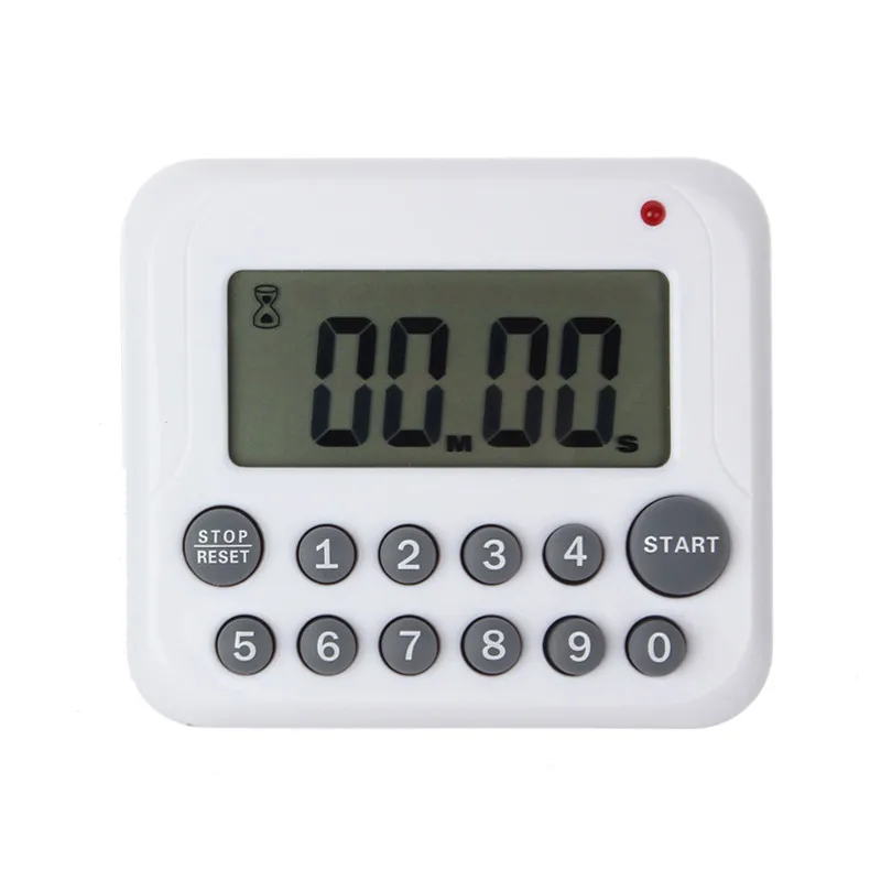 

Comfortable 1pc Timer Digital Large LCD Kitchen Cooking Count Down Up Clock 99 Minute Alarm wholesale free shipping A10