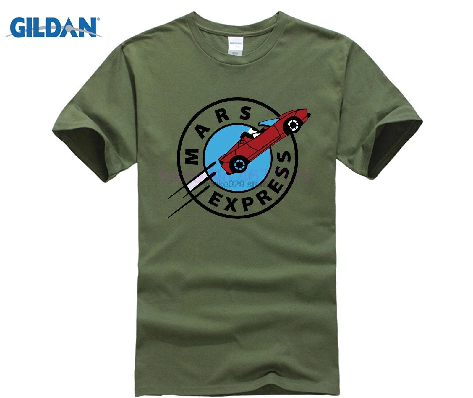 Funny Mars Express T Shirt Men Starman SpaceX T-Shirt Elon Musk Falcon Heavy Premium Cotton Boys Tesla Roadster Tops Tee | Мужская