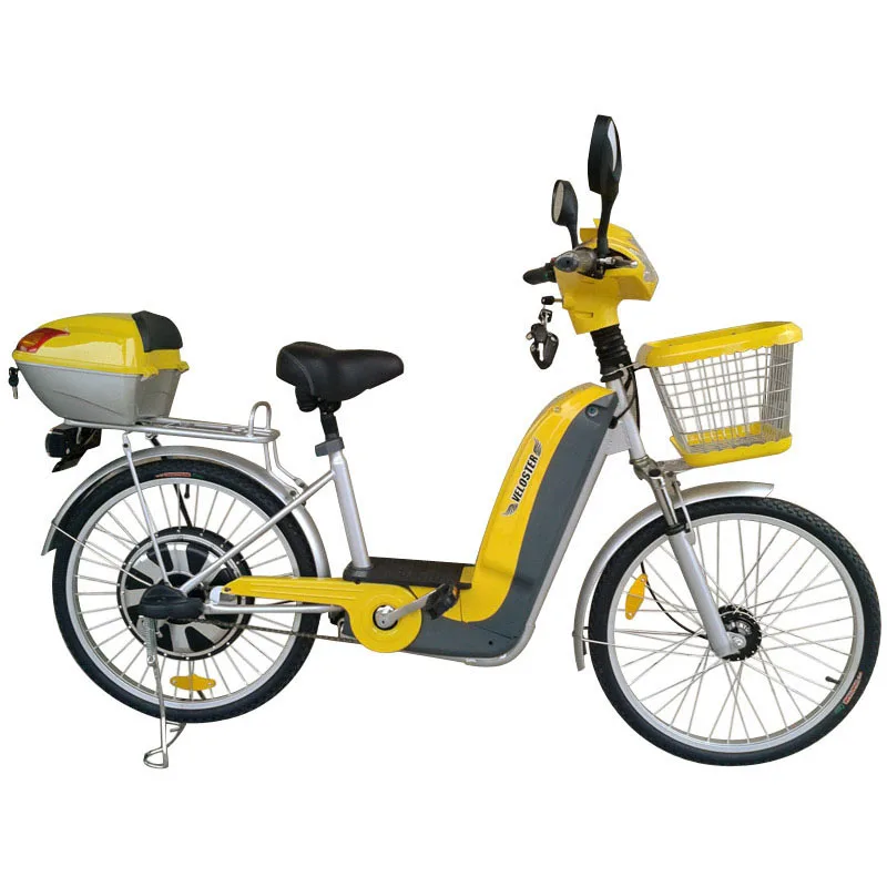 Cheap Electric Bicycle Adult with 350W Brushless Hub Motor Two Seat Electric Motorcycle 24"x1.75 Standard Type Ebike New Arrival 3