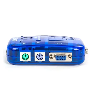 

kvm converter automatic monitor 2 into 1 out, computer sharing, VGA host PS2