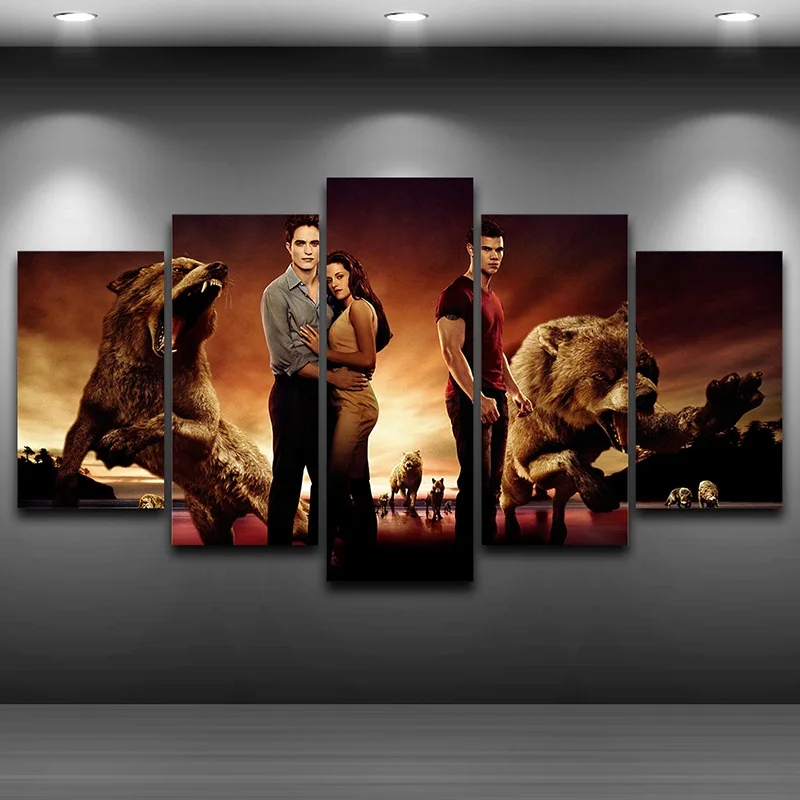 

HD Printed Home Decor Framed wall art pictures Artistic Print Painting on Canvas Spray Oil Painting Decoration Twilight AE0382