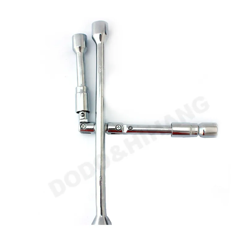 Folding Cross Wrench Car Wheel Repair Tool Auto Socket Spanner 17,19,21,23 Stowable Adjustable Portable Nut Tire Lug Tool DAL020d (7)