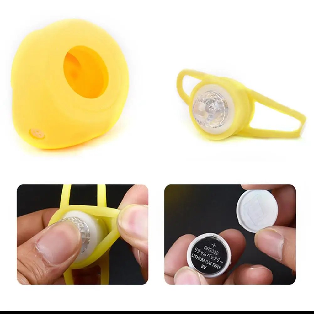 Perfect Bike Horn Bicycle Lights Bell Lovely Cute Duck Squeeze Helmet Electric Car Horn Lamp for Children Adults 4