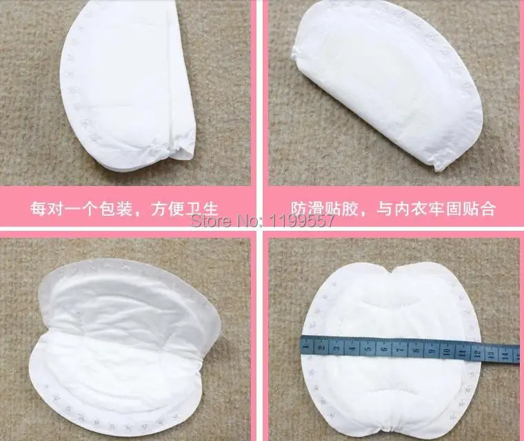 100 Pcs/lot Cotton Disposable Maternity Pads Anti overflow Breast Pads
