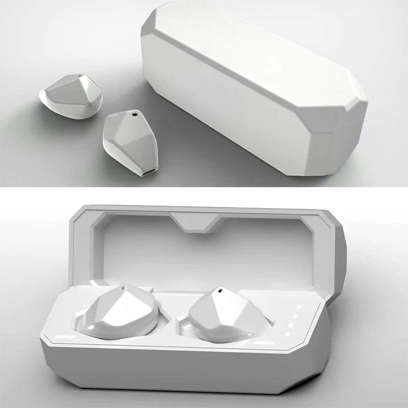 

High-end White Earphones TWS SC920 Mini Wireless Bluetooth 5.0 Earphone Noise Cancelling Sport Earbuds Headset with Charging Box
