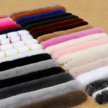 Женский зимний натуральный мех лисы воротник шарф пальто меховой воротник роскошный Лисий Мех Шарфы натуральная теплая шейный платок