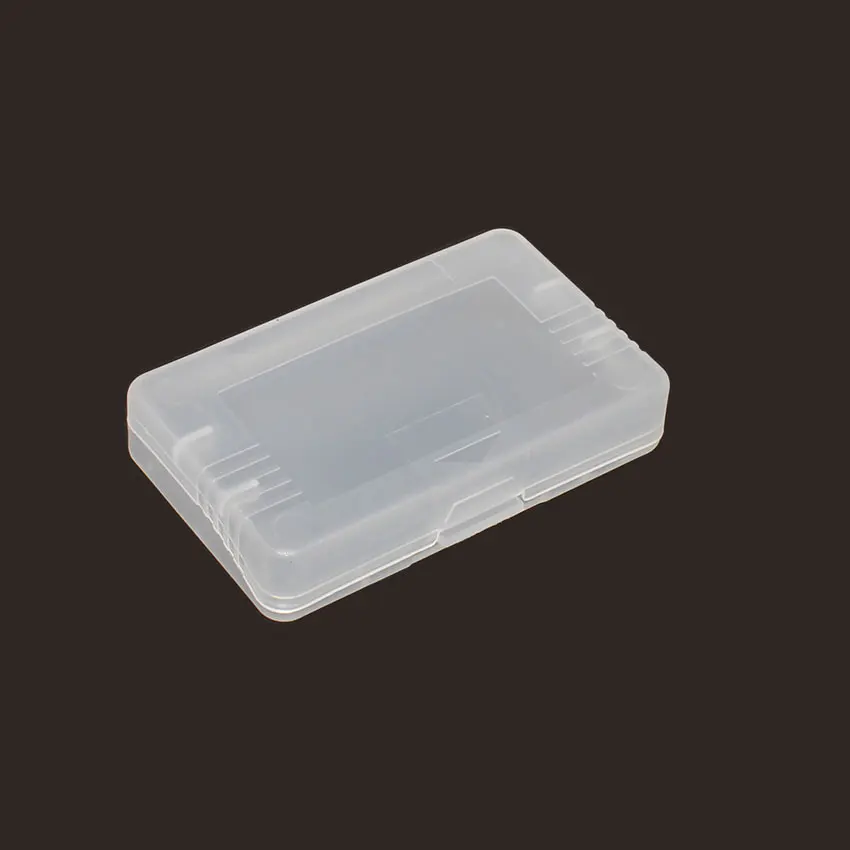 20pcs clear plastic cases for Nintendo GBC GBP & For gameboy Advance GBA SP GBM GBA Games Card Cartridge box