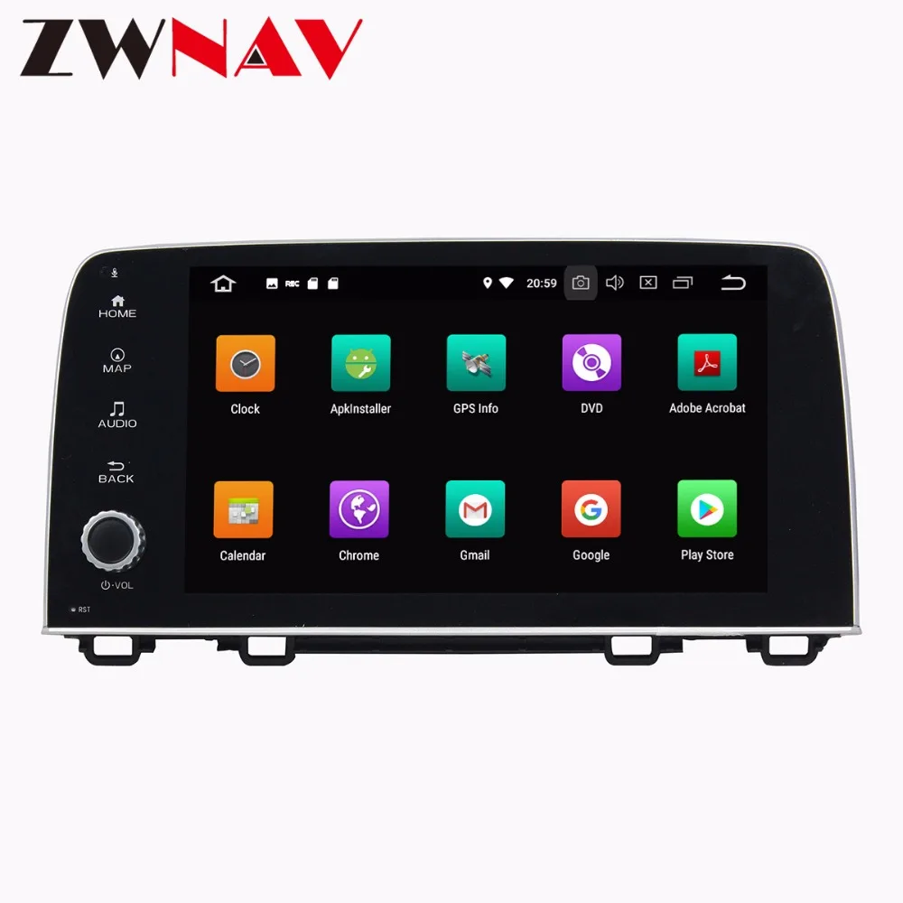 Clearance IPS Screen 4+32G Android 8.0 Car dvd multimedia player head unit for Honda CRV 2017 car with gps navigation autoradio BT Wifi 2