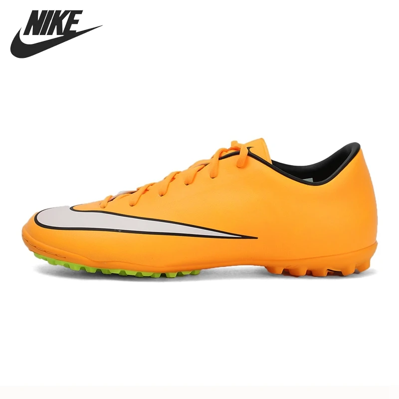 Nueva llegada Original NIKE MERCURIAL VICTORY V TF hombres zapatos de fútbol zapatillas de fútbol|football sneakers|shoes footballsoccer -