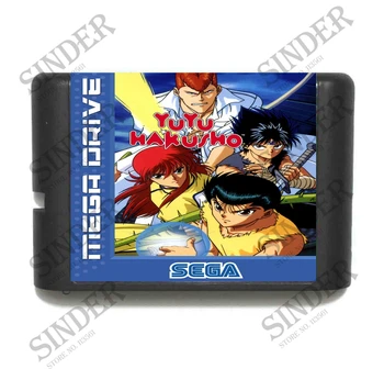 

Yu Yu Hakusho - Makyoutohissen 16 bit MD Game Card For Sega Mega Drive For Genesis