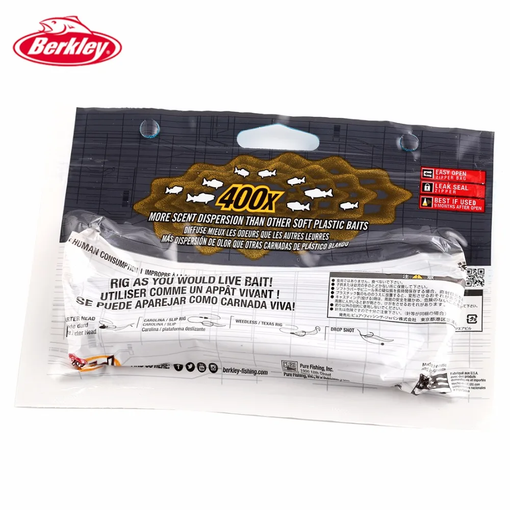 פתיונות דמויי תולעת עם ריח, של חברת Berkley Gulp הידועה – 10 תולעים