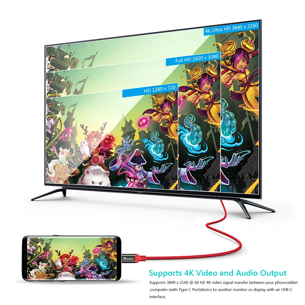 Кабель TIEGEM 3 1 USB Type C к для Samsung Galaxy S9 S10 Plus PD 100 Вт QC3.0 5A Быстрая зарядка 10 Гб кабель usb c
