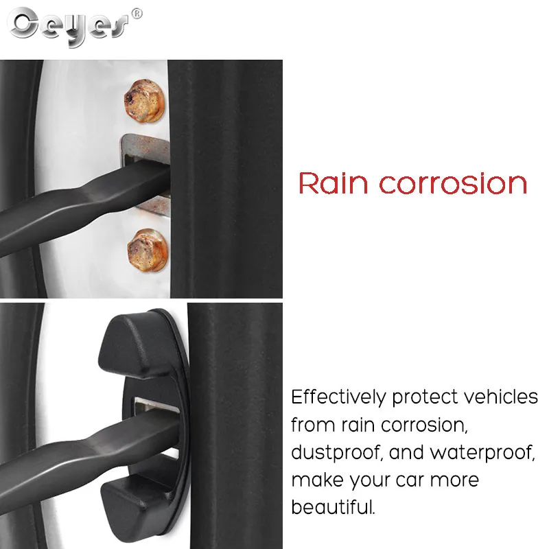 Double convex door limited stopper cover for TOYOTA (5)