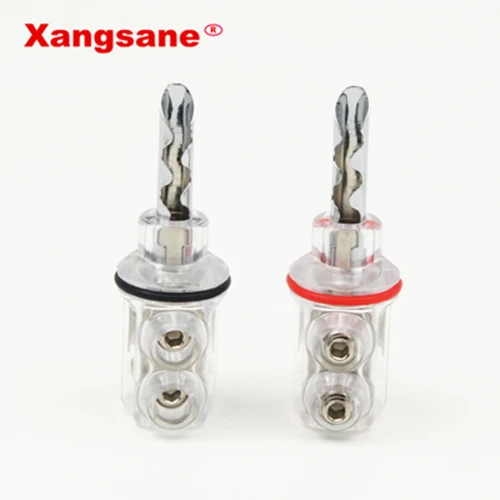 20 Pezzi Connettori Audio A Banana Per Altoparlanti Placcati In - Foto 6