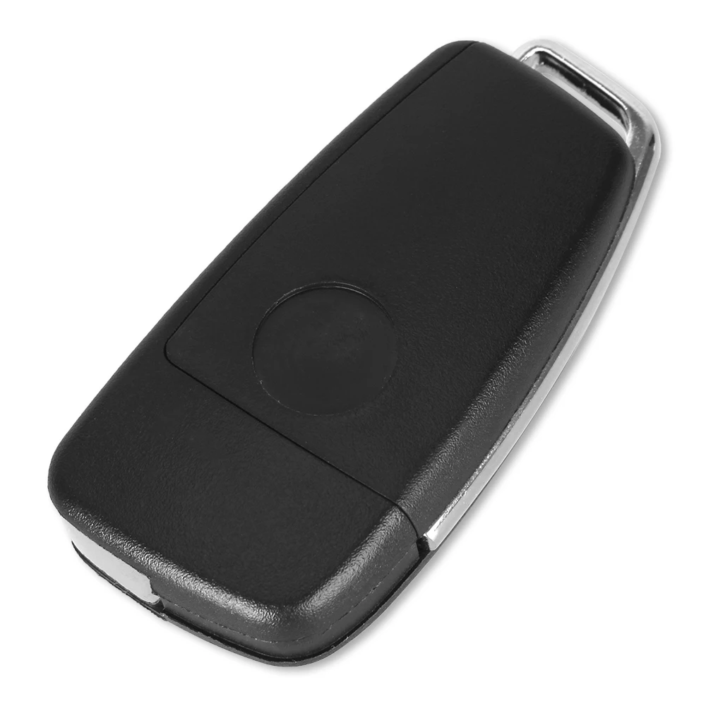 KEYYOU 10X3 кнопки дистанционного флип складной дистанционный ключ для автомобиля в виде ракушки Автозапуск ключ чехол для Audi A6L Q7 A2 A3 A4 A6 A6L A8 TT без лезвия