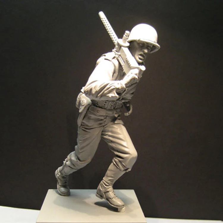 1/16 смоляные фигурки масштабная модель комплект WW2 soliders неокрашенный и разобранный 180 г