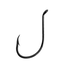 50 шт. 5/0 6/0 классический клюв крючок с восемью жалами крючок для морской рыбалки черный цвет 92553NP-BN химический Sharpen обратный кованый хвостовик