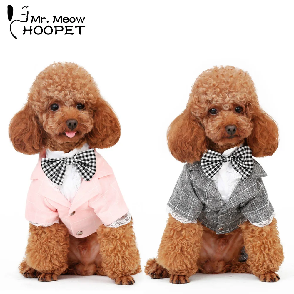 Buy Pet Dogs Clothes Gentleman Wedding Dress Suits Dog