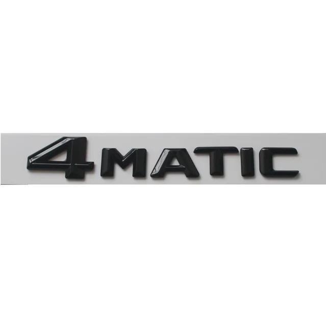 gloss black car trunk rear letters word badge emblem emblems letter letter emblems