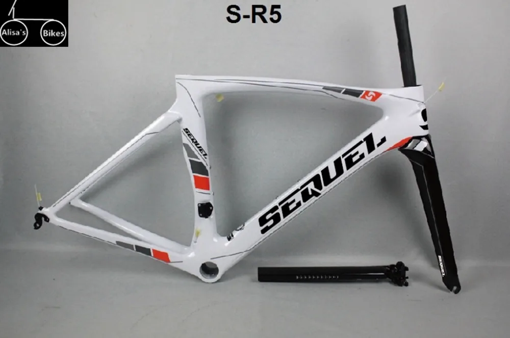 Toray T1100 frame road carbon china cadre velo route carbone 2017 PF30