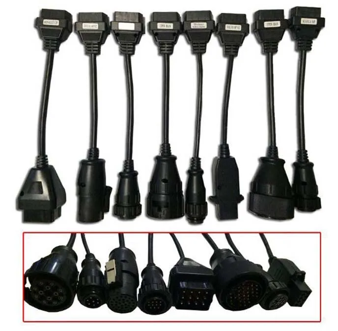 obdii obd2 сканер vd ds150e cdp. R0 keygen Bluetooth для диагностического инструмента delphis+ 8 автомобильных кабелей+ 8 грузовых кабелей