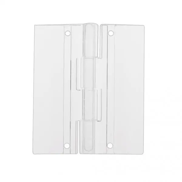 20pcs 45x38mm Fashion Acrylic Miniature Cabinet Door Mini Hinge Plexiglass Hinges Home Improvement