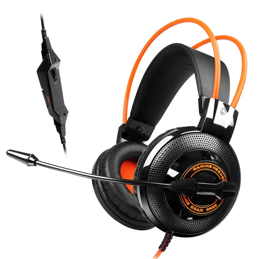 G925 High Quality Gaming Headset Studio Wire Earphones Computer Stereo