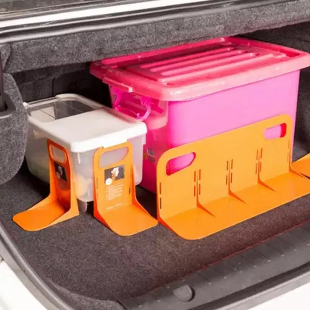 1PC Auto Car Trunk Safe Fixed Baffle Stuff Storage Stayhold Drink Fruits Fixability L Shape hold