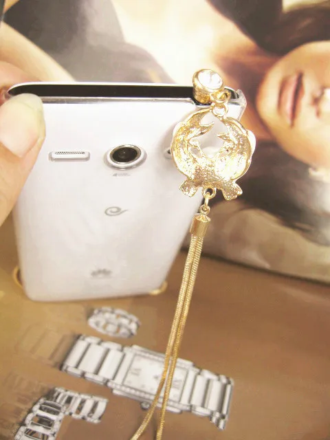 Мультяшные милые капли масла жемчужные креветки телефонные затычки против пыли наушники затычки для IPhone для samsung для Xiaomi