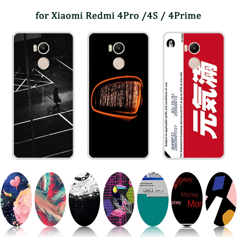 TPU чехол для Xiaomi Redmi 4 Pro китайский Обложка 5 0 дюймов Ясно Мягкий силиконовый Fundas 4Pro