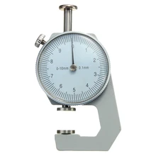 0-10 мм Толщина тестер Кожа Craft Leather Craft Инструменты точность 0,1 мм