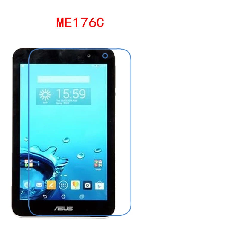 Для Asus ME176CX k013 me176c MEMO Pad 7 дюймов планшетный анти-падающий изготавливаемая по нанотехнологии взрывобезопасная Защитная пленка для экрана с уровнем твердости 9 H