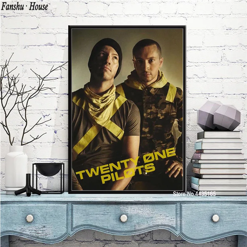 Twenty One Pilots Poster Rock Music Band Posters and Prints