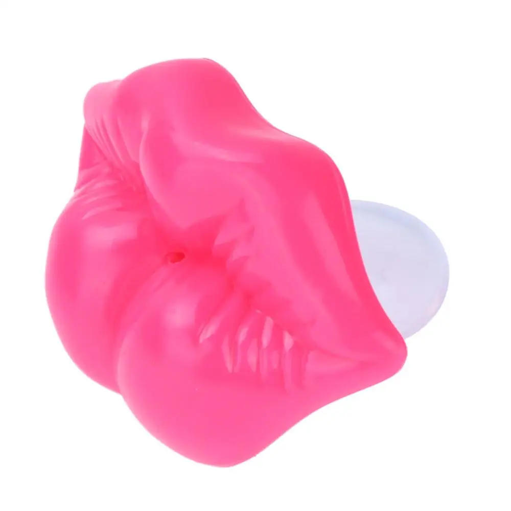 Пищевая силиконовая детская губная соска поцелуй розовая роза красная губная форма зубы пустышки забавные детские пустышки - Цвет: 15