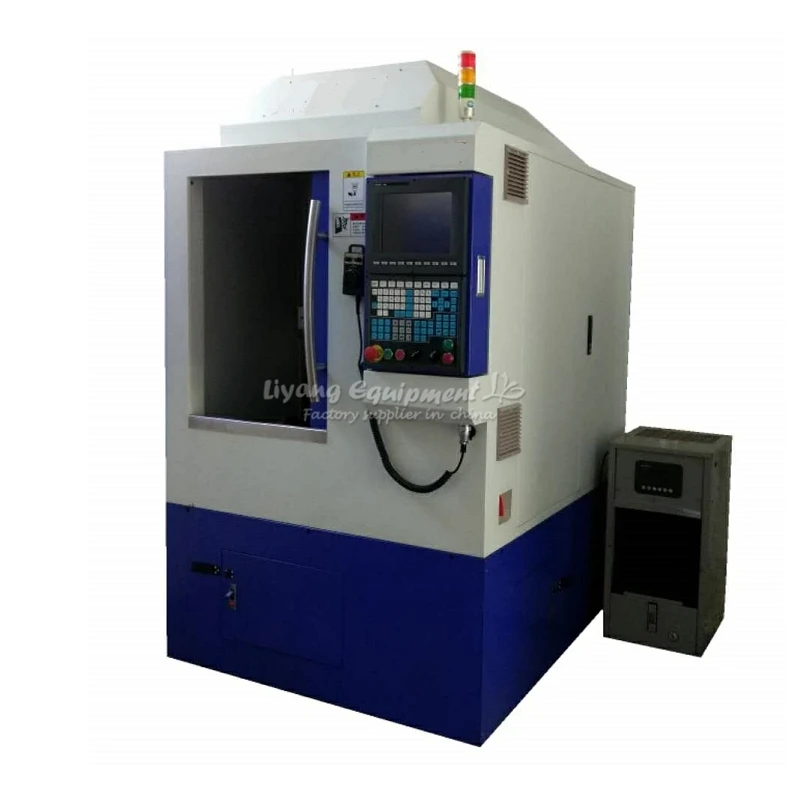 

LY 3823 professional jewelry CNC engraving machine tool 5 axis cradle type 8000W Power support automatic tool change
