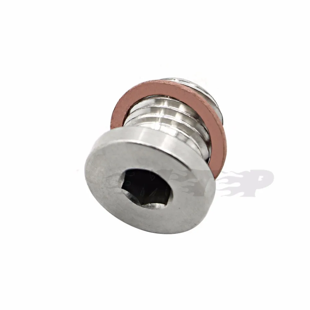 Motorcycle CNC Oil Drain Plug Bolt For Polaris ATV RZR Ranger