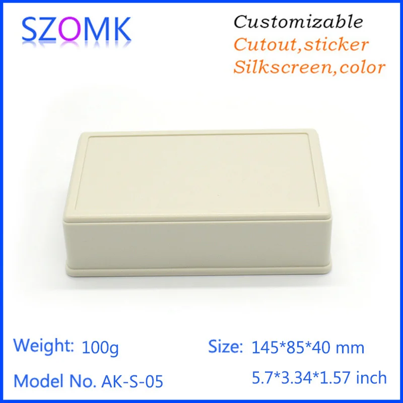 plastic enclosure for electronics control box szomk diy enclosure junction box plastic housing small abs instrument enclosure distribution box black plastic box enclosure electronics case   (14).jpg
