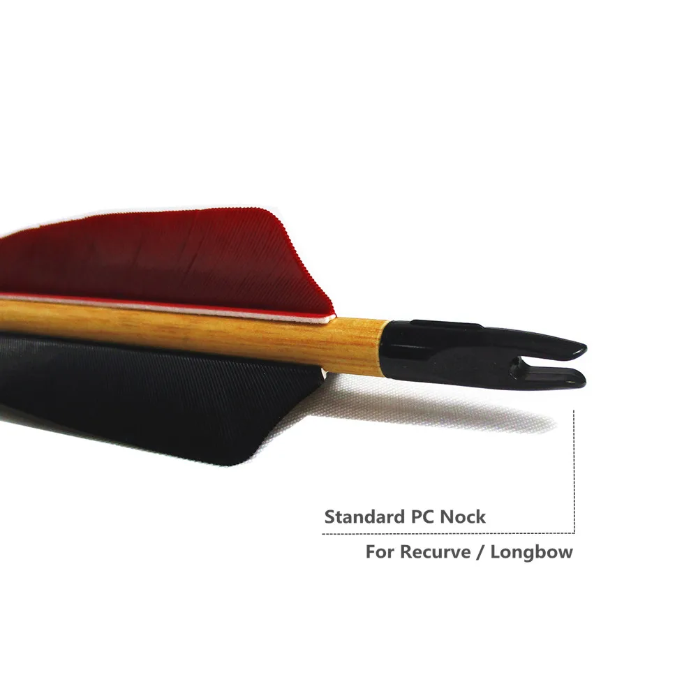 Billig Bogenschießen Zedernholz Pfeile 28 30 Zoll Ziel Schießen Praxis 6 12Pack Mit Helical Feder Bereich Tipps für Recurve Bögen Longbow