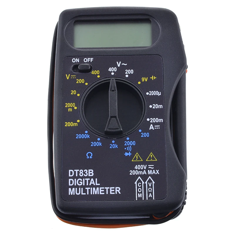 DT83B Pocket Digital Multimeter Ammeter Voltmeter DC/AC Ohm Voltage Multi Current Meters Tester Electrical - Цвет: DT83B